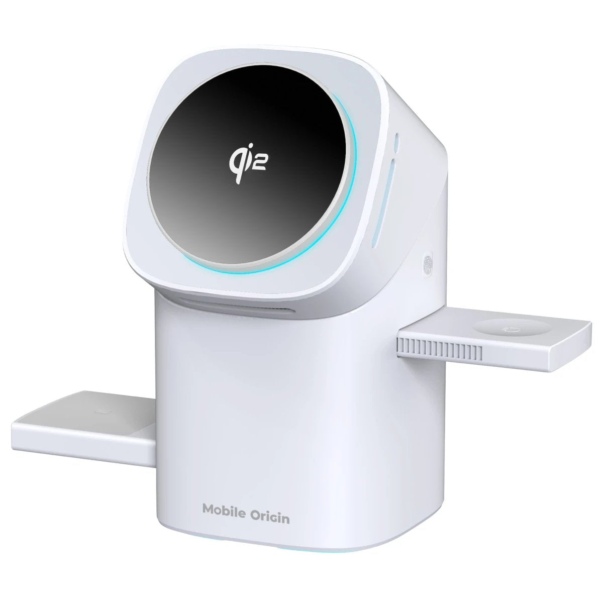 Mobile Origin 3in1 Wireless Qi2 Charging Station Pw11 White