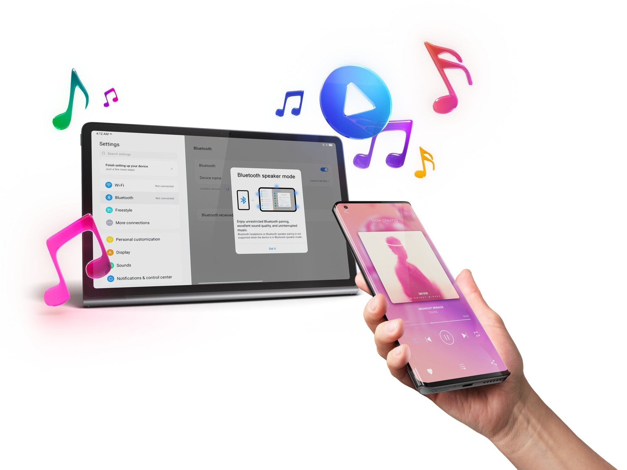 Tablet Lenovo Tab Plus Inkl Sleeve 8gb 128gb Luna Grey