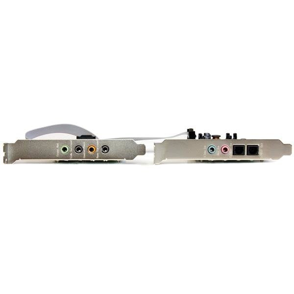 Startech Tarjeta De Sonido Pci Express Sonido Envolvente 7.1 Canales 24bit 192 Khz Pexsound7ch