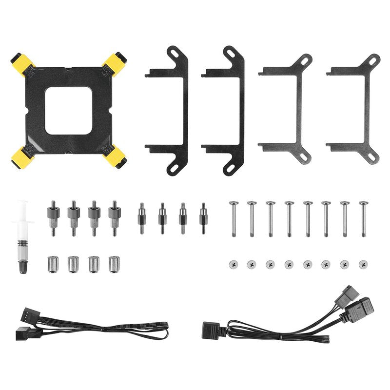 EAN 4712839559968 - Azza Pyramid 240 Carcasa del ordenador Sistema de refrigeración líquida todo en uno 12 cm Negro 1 pieza(s imagen 4