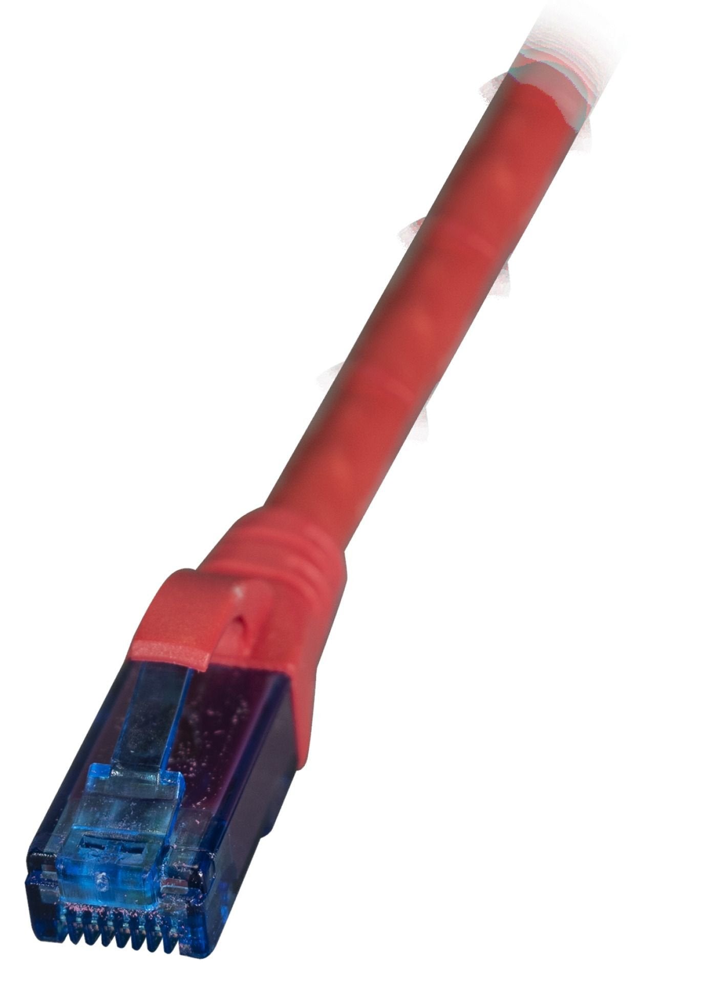 Efb Rj45 Cable De Red Cat.6a U Utp Lszh Premium 500mhz Rot 0,15m