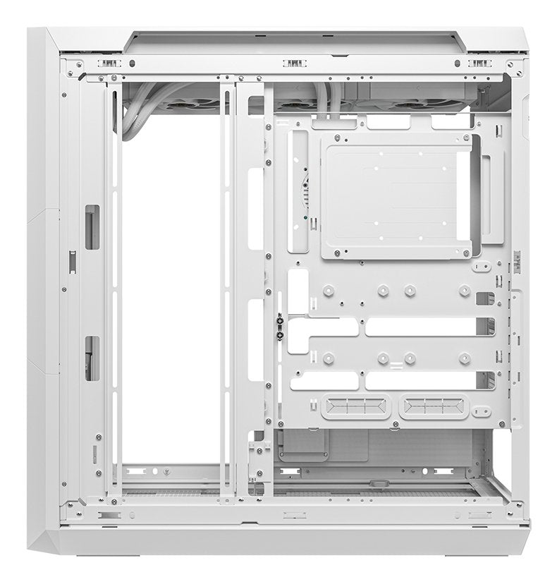 Caja Pc Deepcool Genome Iii Integrated Liquid Cooling Case, White