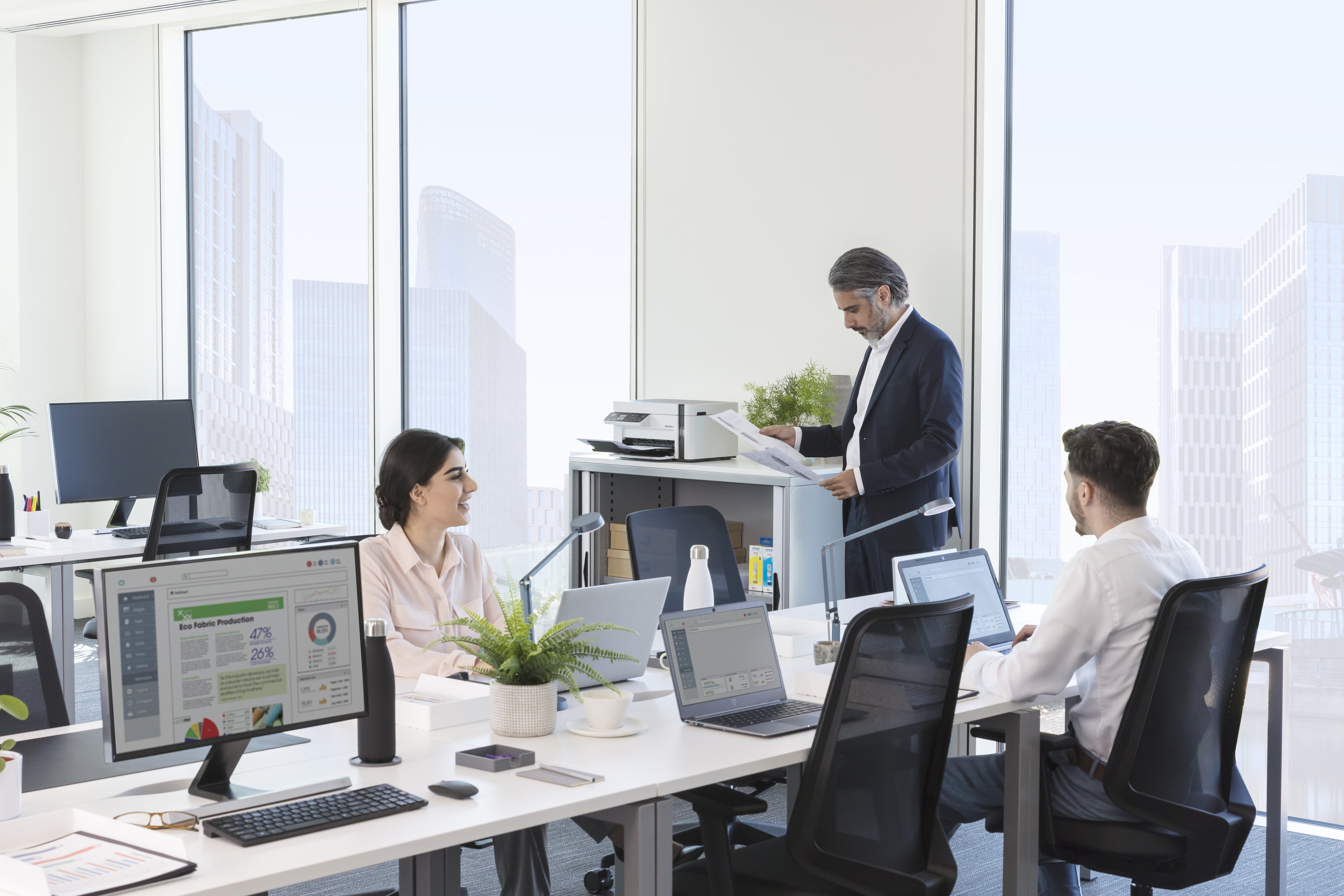 Impresora Epson Ecotank Mono M2120, 3 En 1, A4, 1200 X 2400 Ppp, 32 Ppm, Usb, Wi-Fi, 3 Aã±Os De Garantia Despues Del Registro.