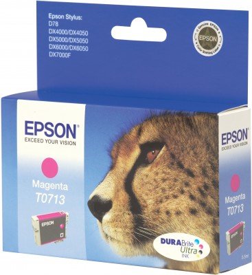 EAN 8715946329741 - Epson Cheetah T0713 magenta ink cartridge cartucho de tinta Original imagen 3