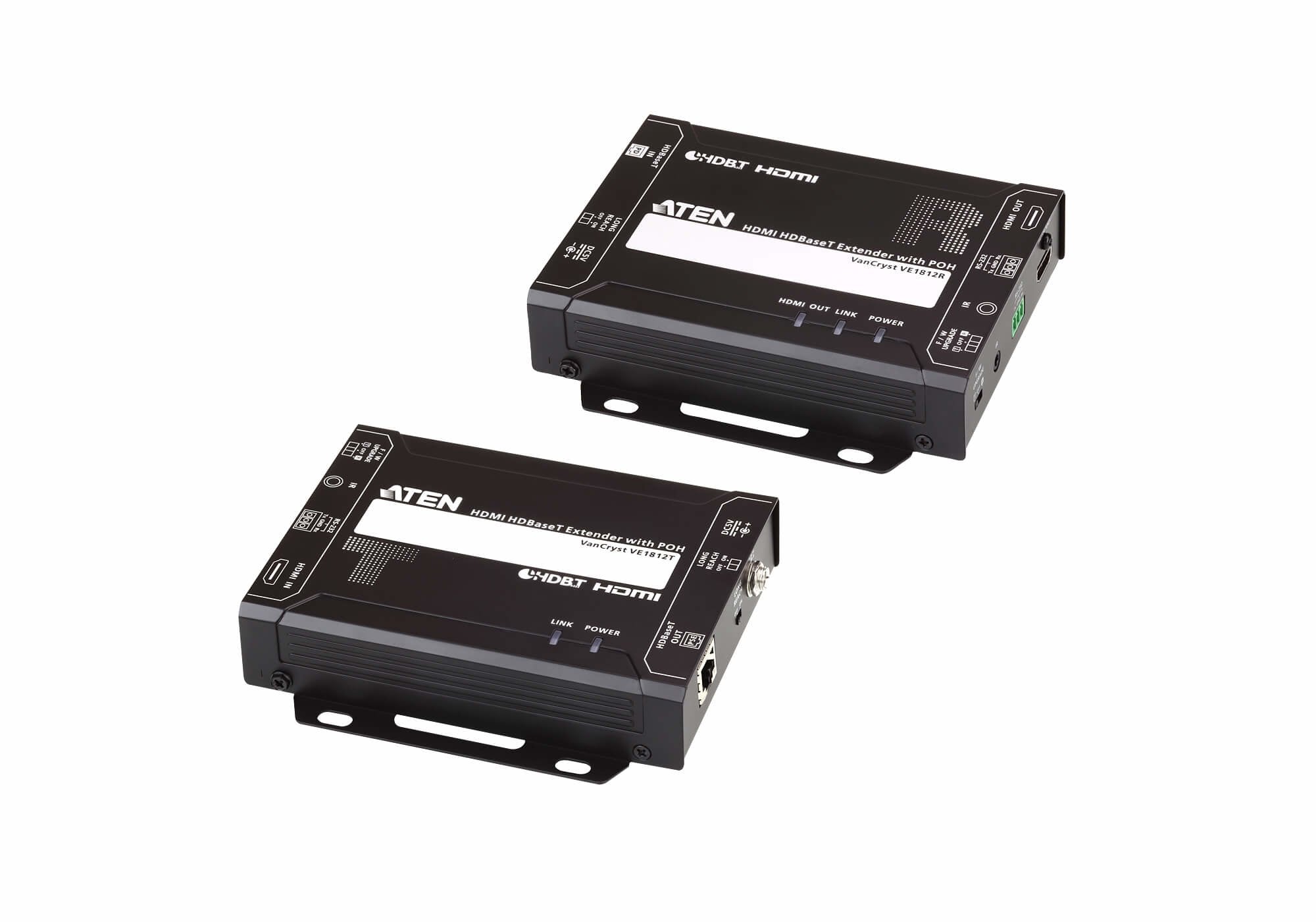 Aten Extensor Hdmi Hdbaset Con Poh (4k A 100 M) (Hdbaset Class A)