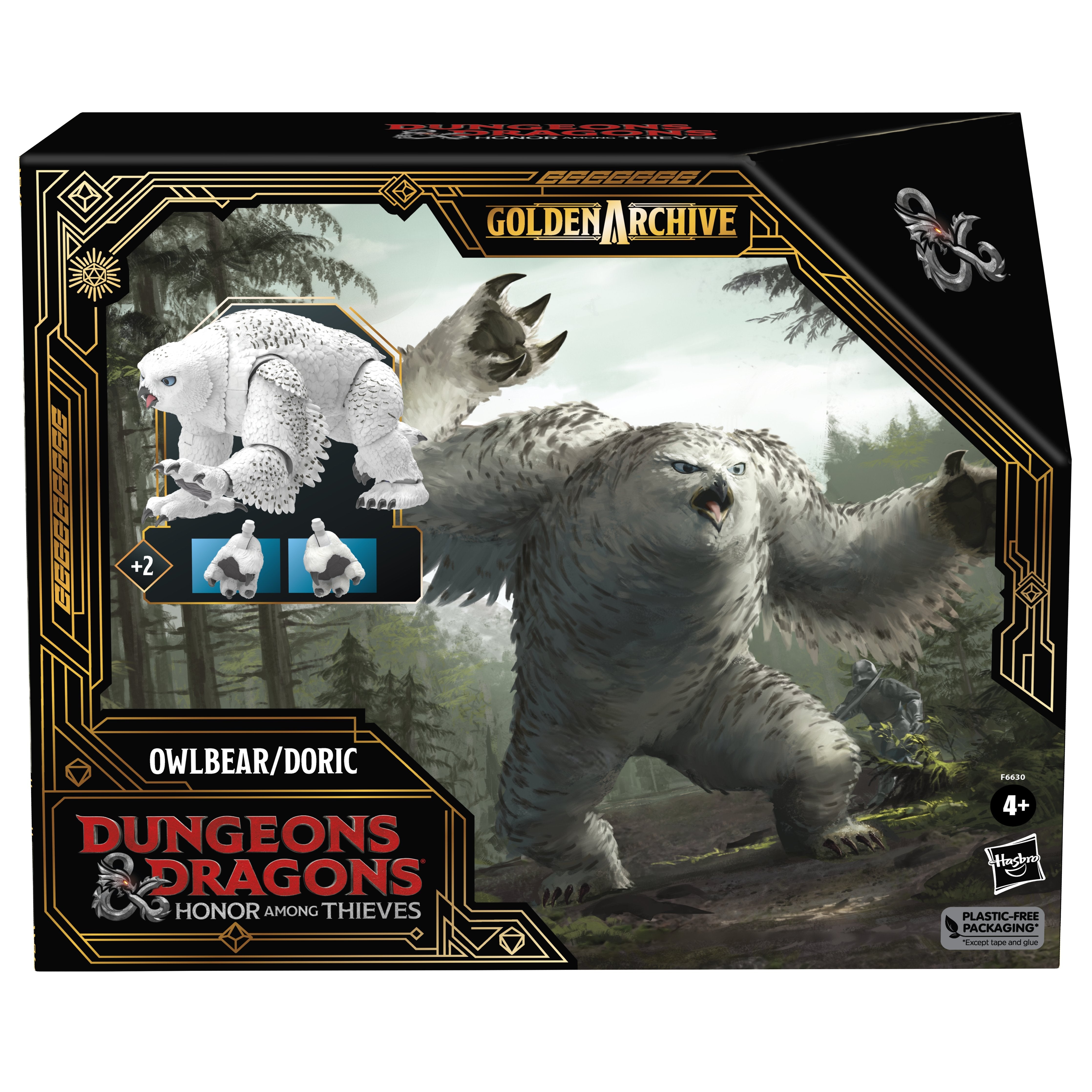 Figura Doric Owlbear Fig 15 Cm Dungeons & Dragons Honor Among Thieves Golden Archive F66305l0