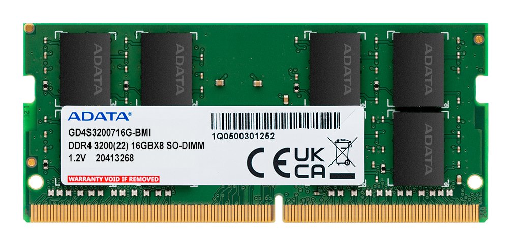 Memoria Adata So-Dimm 16 Gb Ddr4-3200 Gd4s3200316g-Smi