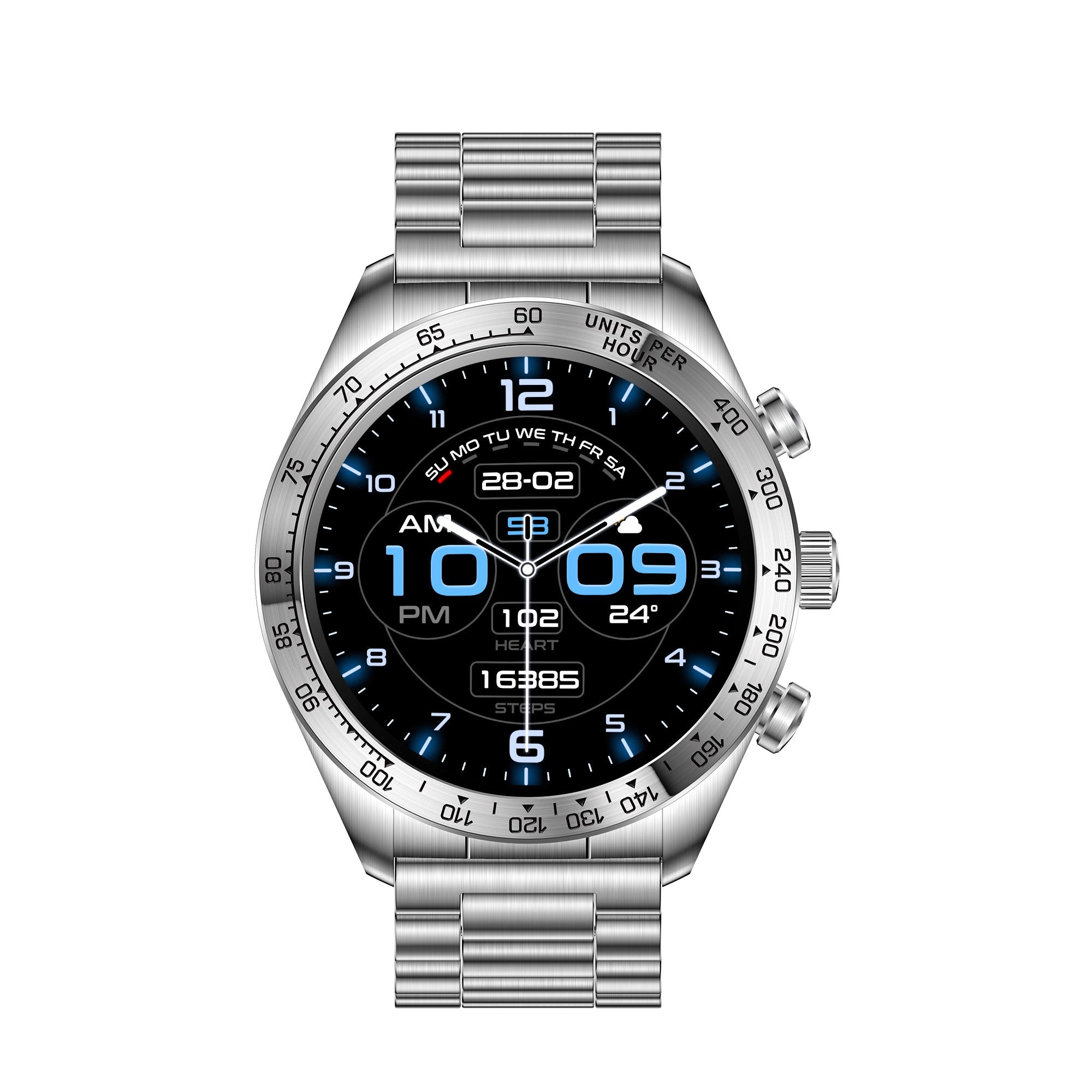 EAN 8427542139470 - Ksix BXSW32P Relojes inteligentes y deportivos 3,63 cm (1.43") Digital 466 x 466 Pixeles Pantalla táctil imagen 4