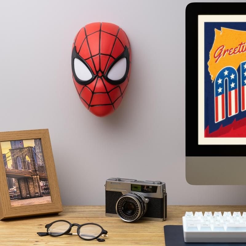 Lampada Paladone Marvel Spiderman Mask Light