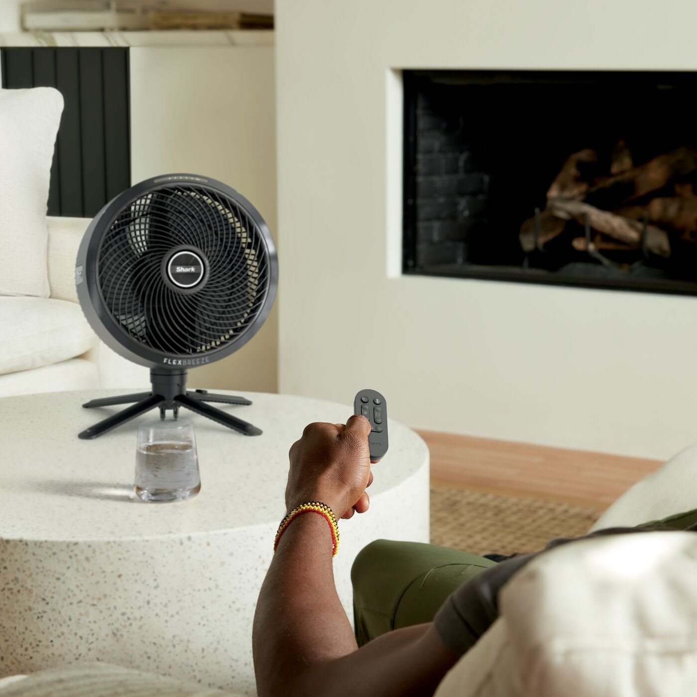 Shark Fa300eu Flexbreeze Mistpro Standventilator