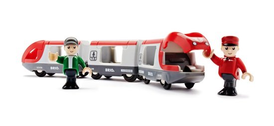 Brio World World Red Travel Train, Red/Weiss Play Vehicle 33505