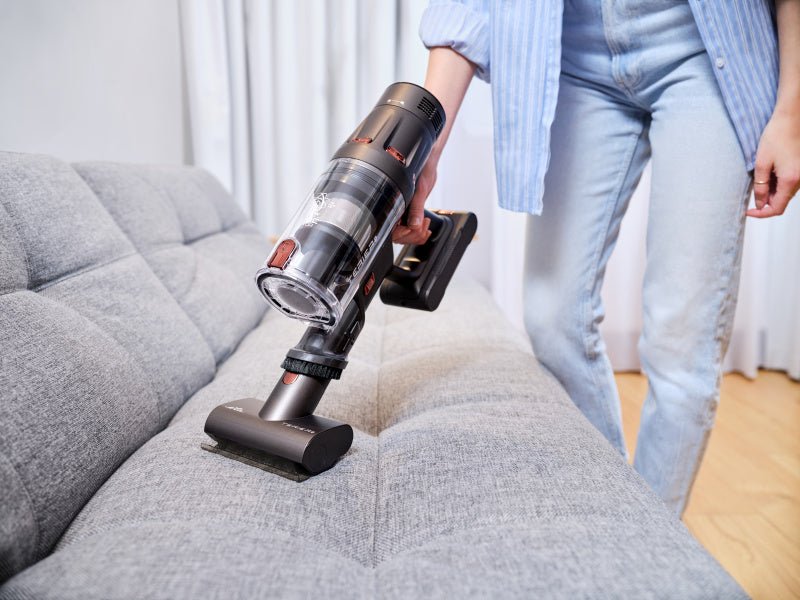 Aspiradora Eta Eta524790000 Terier De Mano, Inalámbrica, Autonomía 80 Min., Depósito De Polvo 0,5 L, Negra