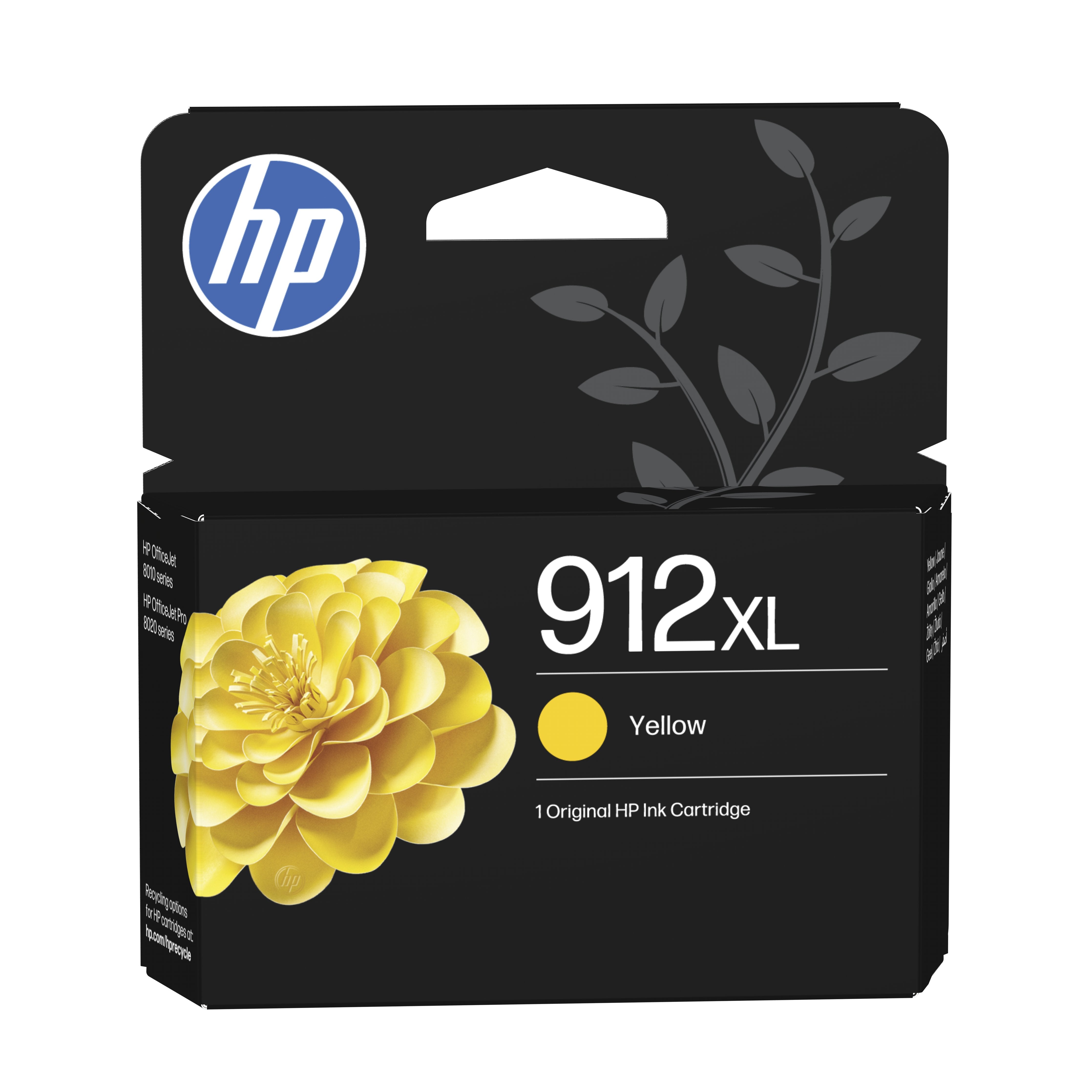 EAN 199764686817 - HP 912XL High Yield Yellow Original Ink Cartridge cartucho de tinta 1 pieza(s) Alto rendimiento (XL) imagen 1