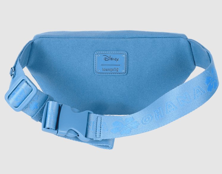 EAN 0671803540156 - Loungefly Stitch Ohana Canvas Convertible riñonera Azul imagen 8