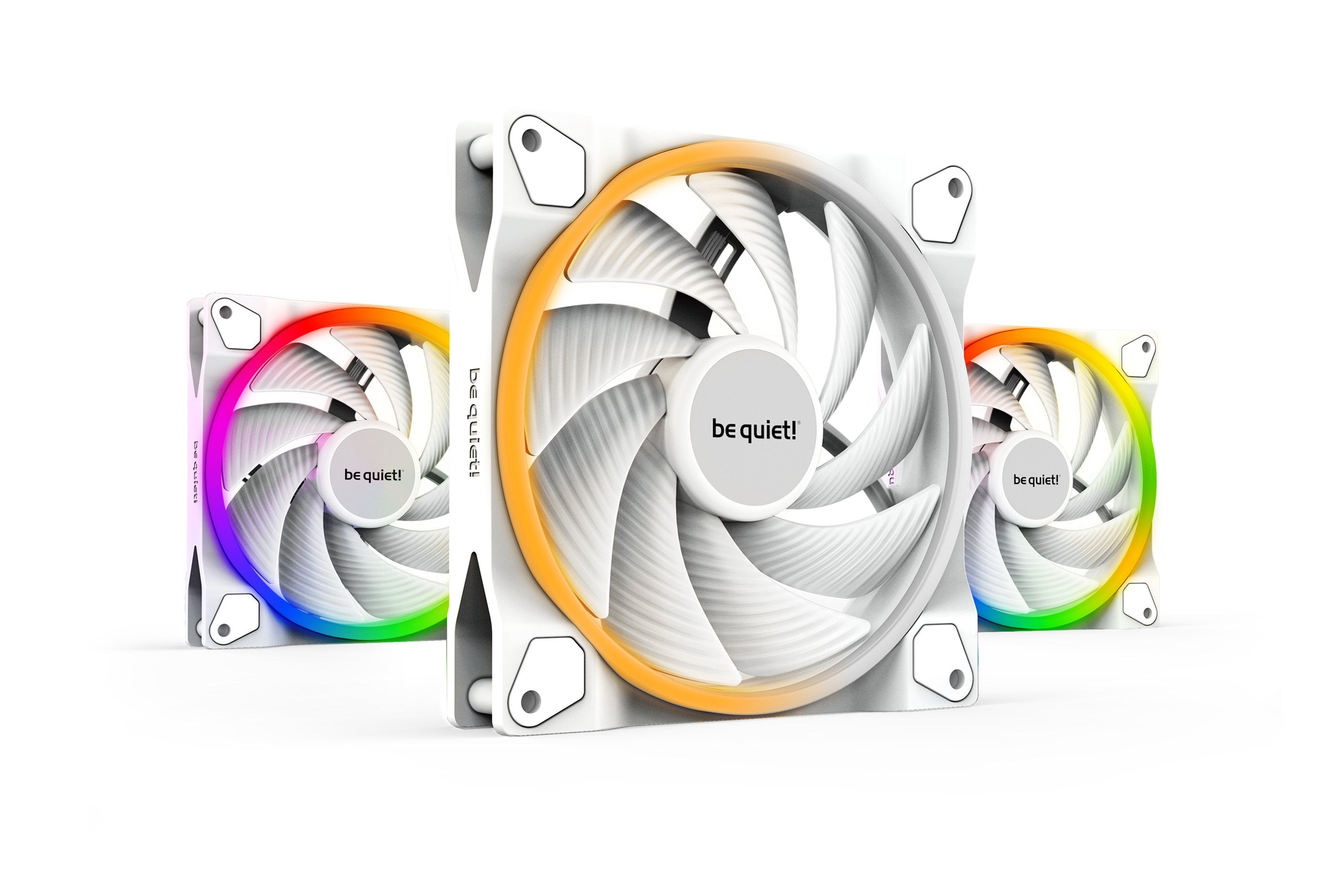 EAN 4260052190265 - be quiet! Light Wings White | 140mm PWM high-speed Triple-Pack Carcasa del ordenador Ventilador 14 cm Bla imagen 1