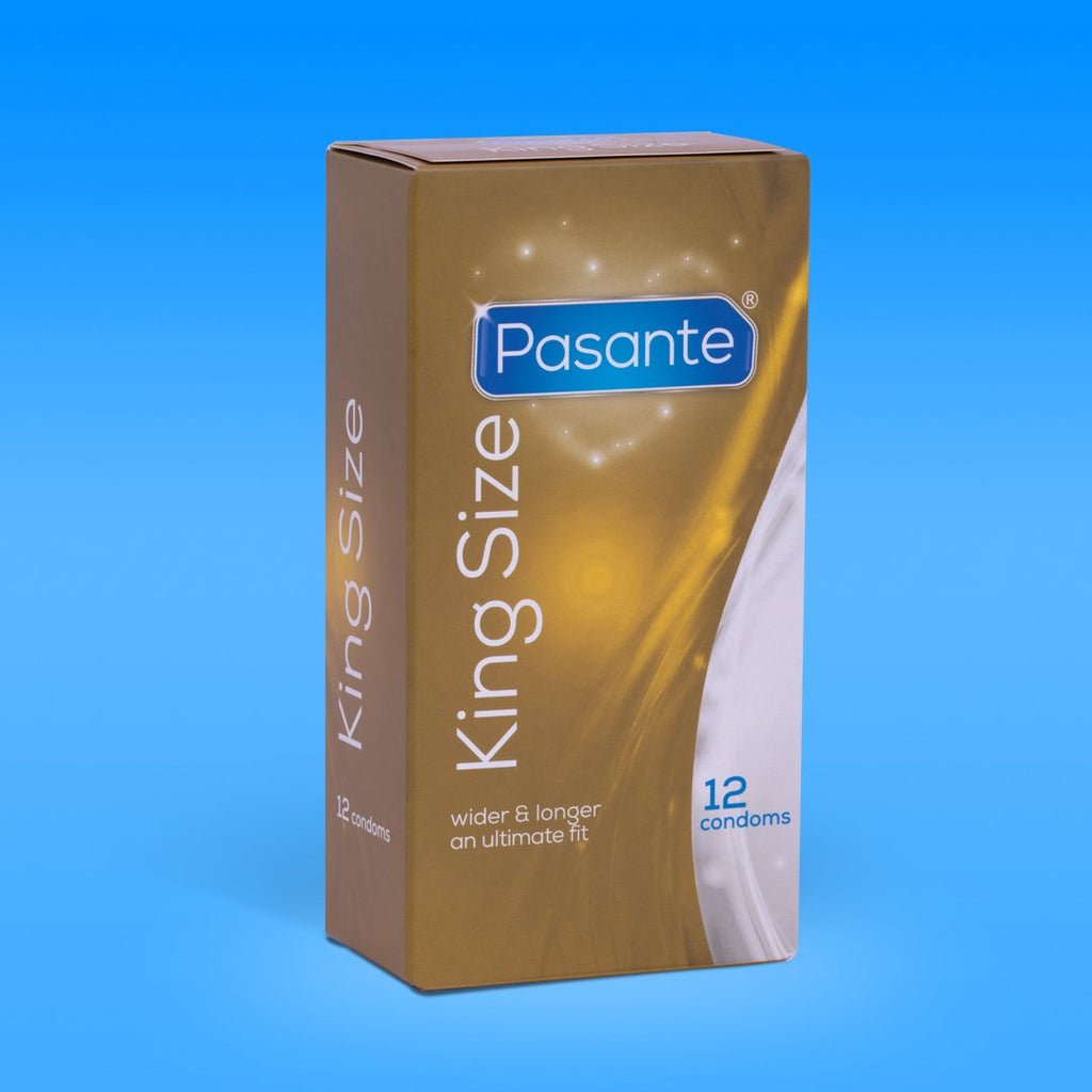 Pasante Preservativos King Más Largos Y Anchos 12 Unidades