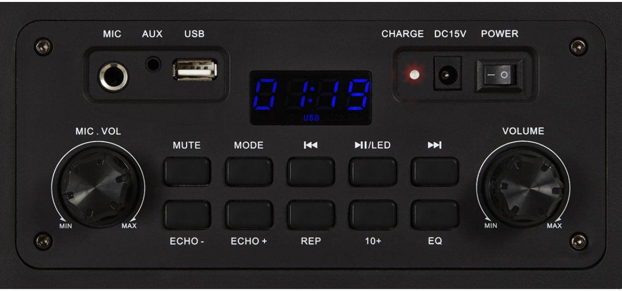 Altavoz Portable Con Bluetooth Fonestar California 200w