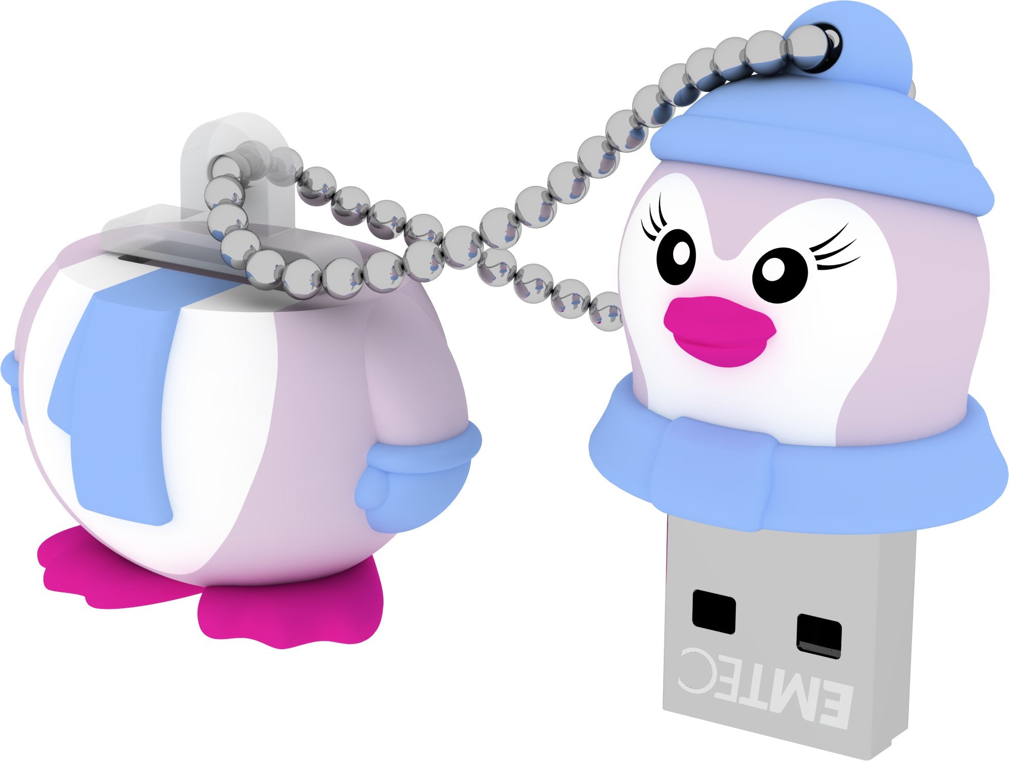 Pendrive Emtec 16gb M336 Usb 2.0 Animalitos Lady Penguin