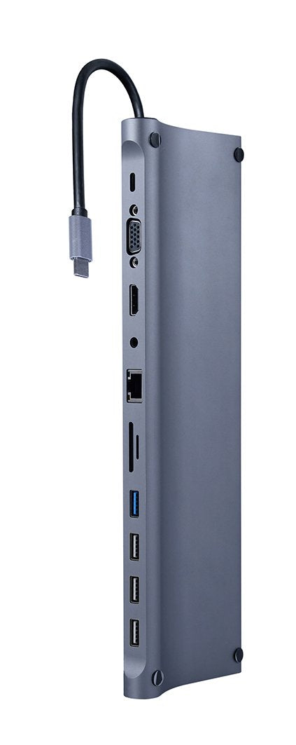 EAN 8716309124287 - Gembird A-CM-COMBO11-01 base para portátil y replicador de puertos Alámbrico USB 3.2 Gen 1 (3.1 Gen 1) Ty imagen 2
