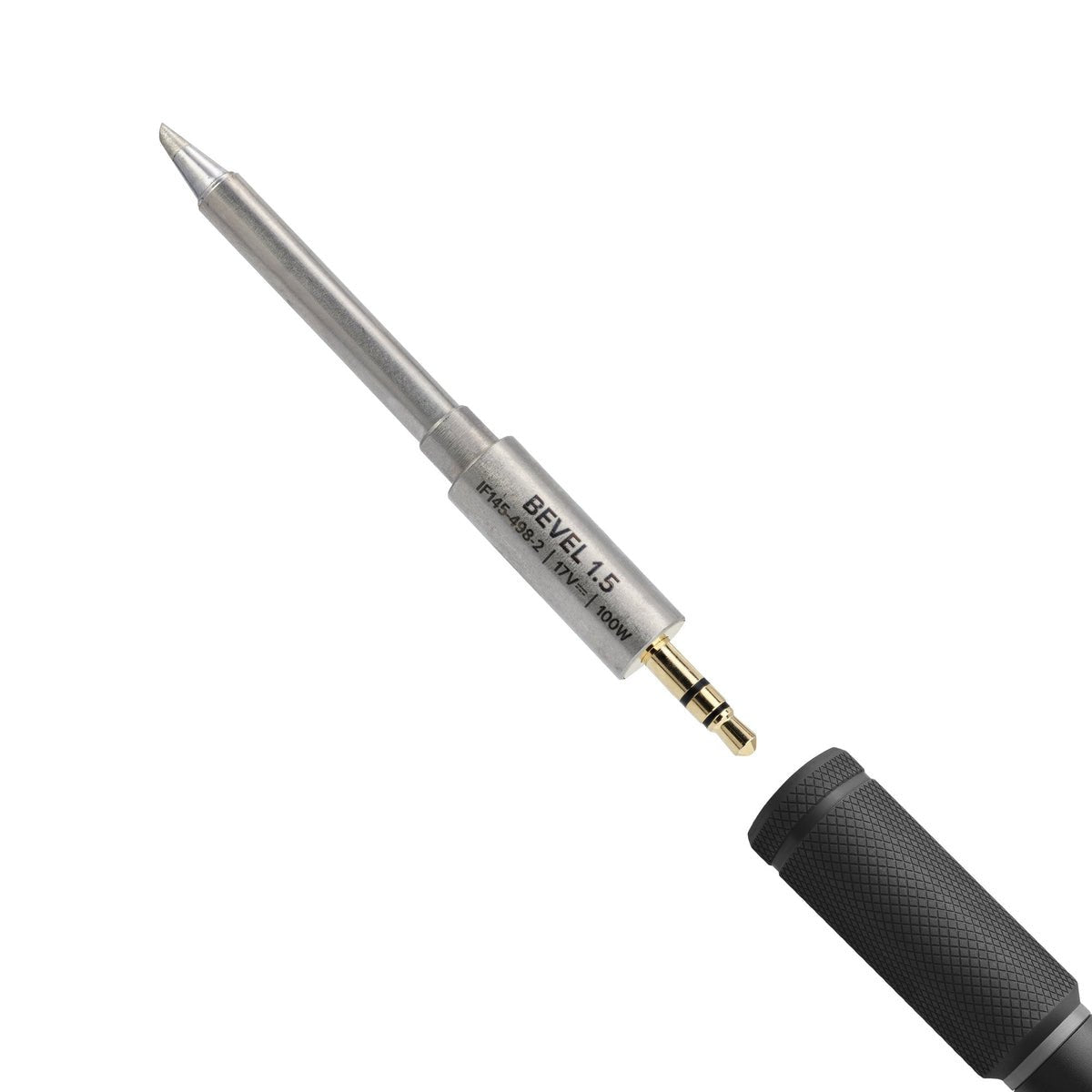 Punta De Soldadura Ifixit Fixhub Cónica Biselada 1,5 Mm, Soldador Plateado If145-837-1
