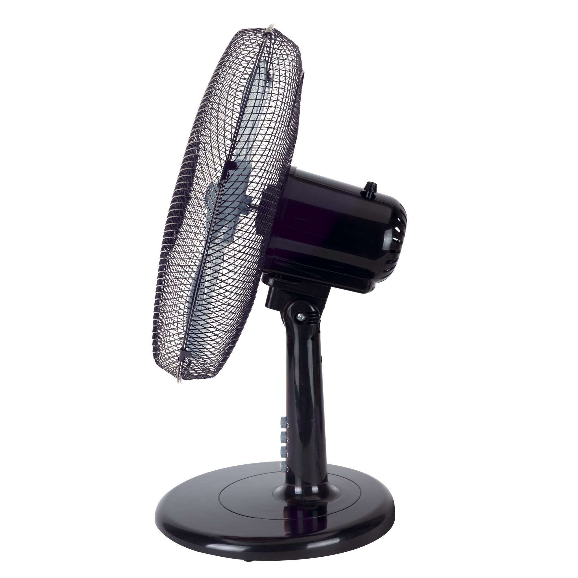 Ventilador Jata De Mesa Vm3125 5 Aspas 43 Cm Negro