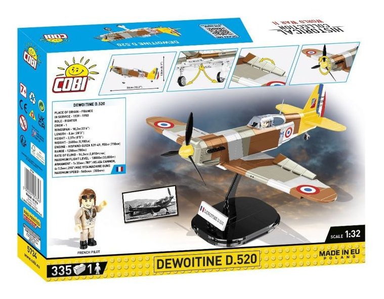 Cobi Dewoitina D.520, Juguetes De Construcción Cobi-5734