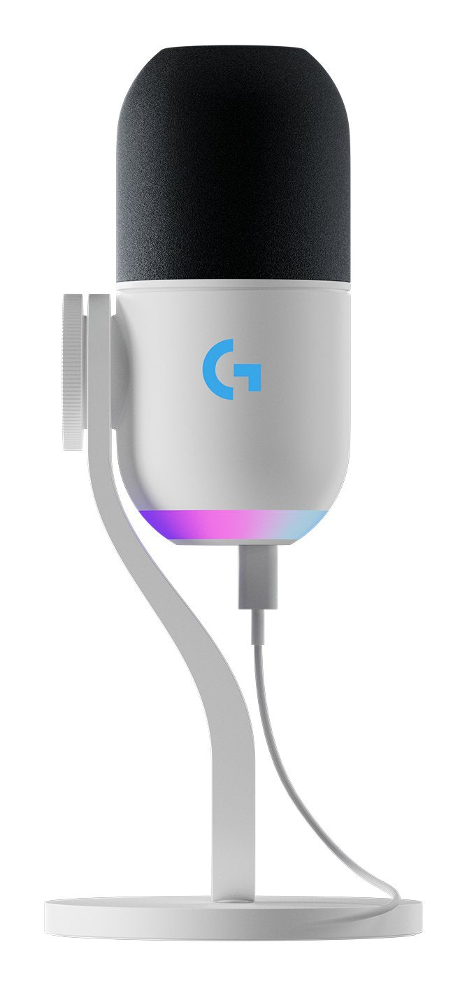 EAN 5099206116856 - Logitech G Yeti GX Negro, Blanco Micrófono de superficie para mesa imagen 1