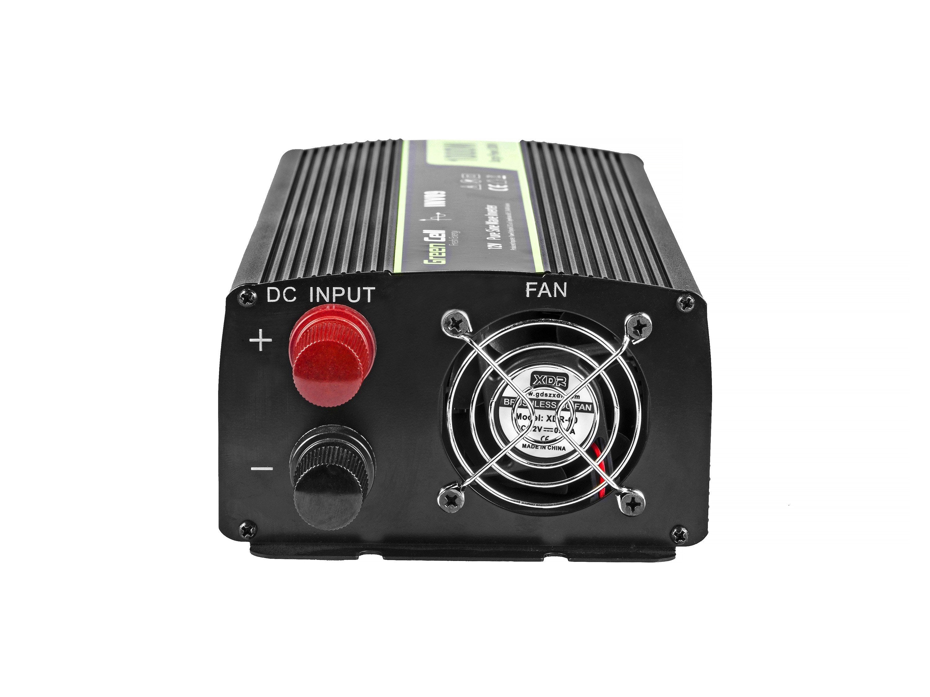 EAN 5902719427886 - Green Cell INV09 adaptador e inversor de corriente Auto 1000 W Negro imagen 4
