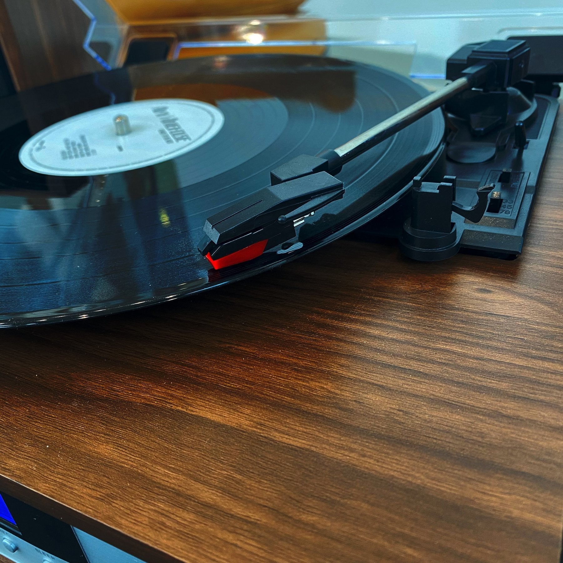 Tocadisco Lenco Mc-160wd Wood