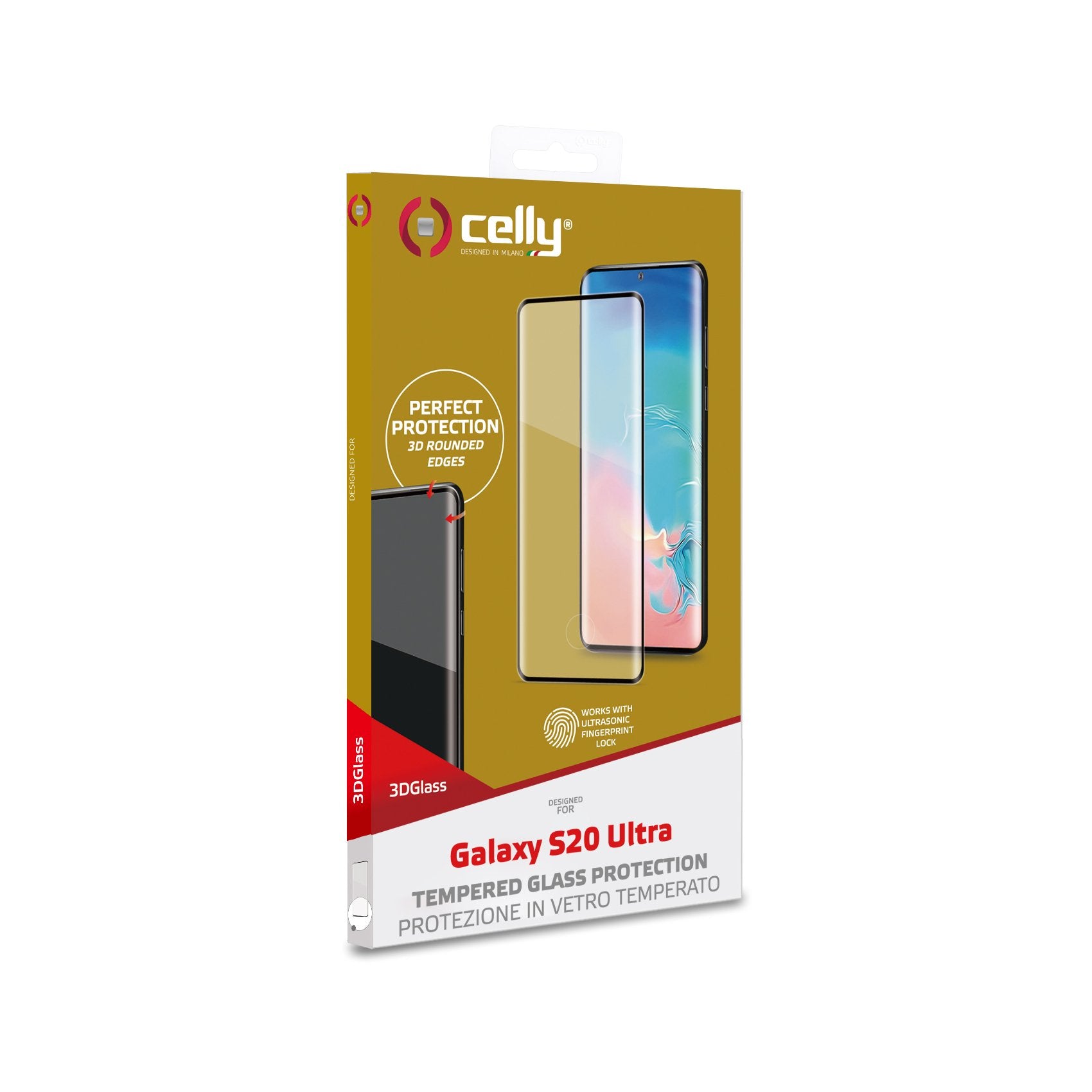 EAN 8021735757481 - Celly 3DGLASS991BK protector de pantalla o trasero para teléfono móvil Samsung 1 pieza(s) imagen 4