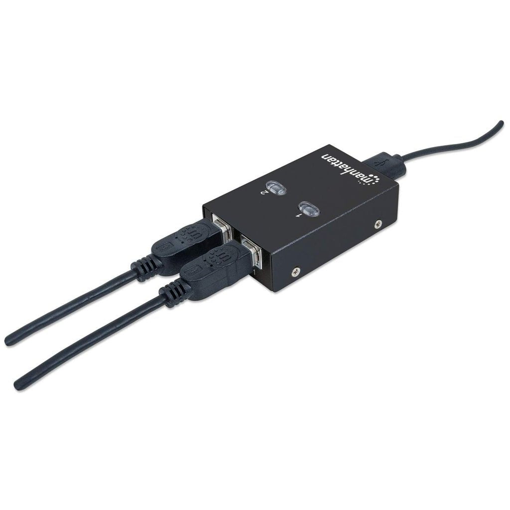 EAN 0766623162005 - Manhattan 162005 hub de interfaz 480 Mbit/s Blanco imagen 6
