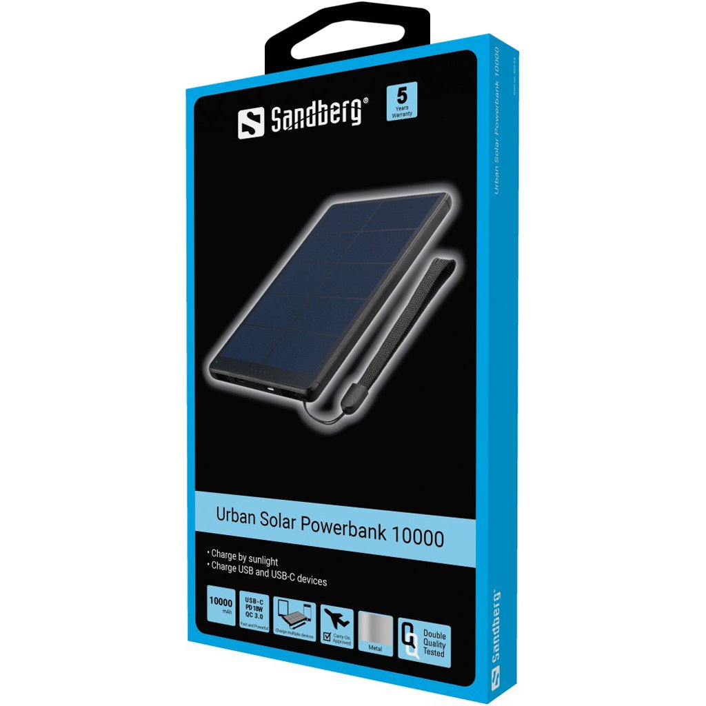 Sandberg Urban Solar Powerbank 10000