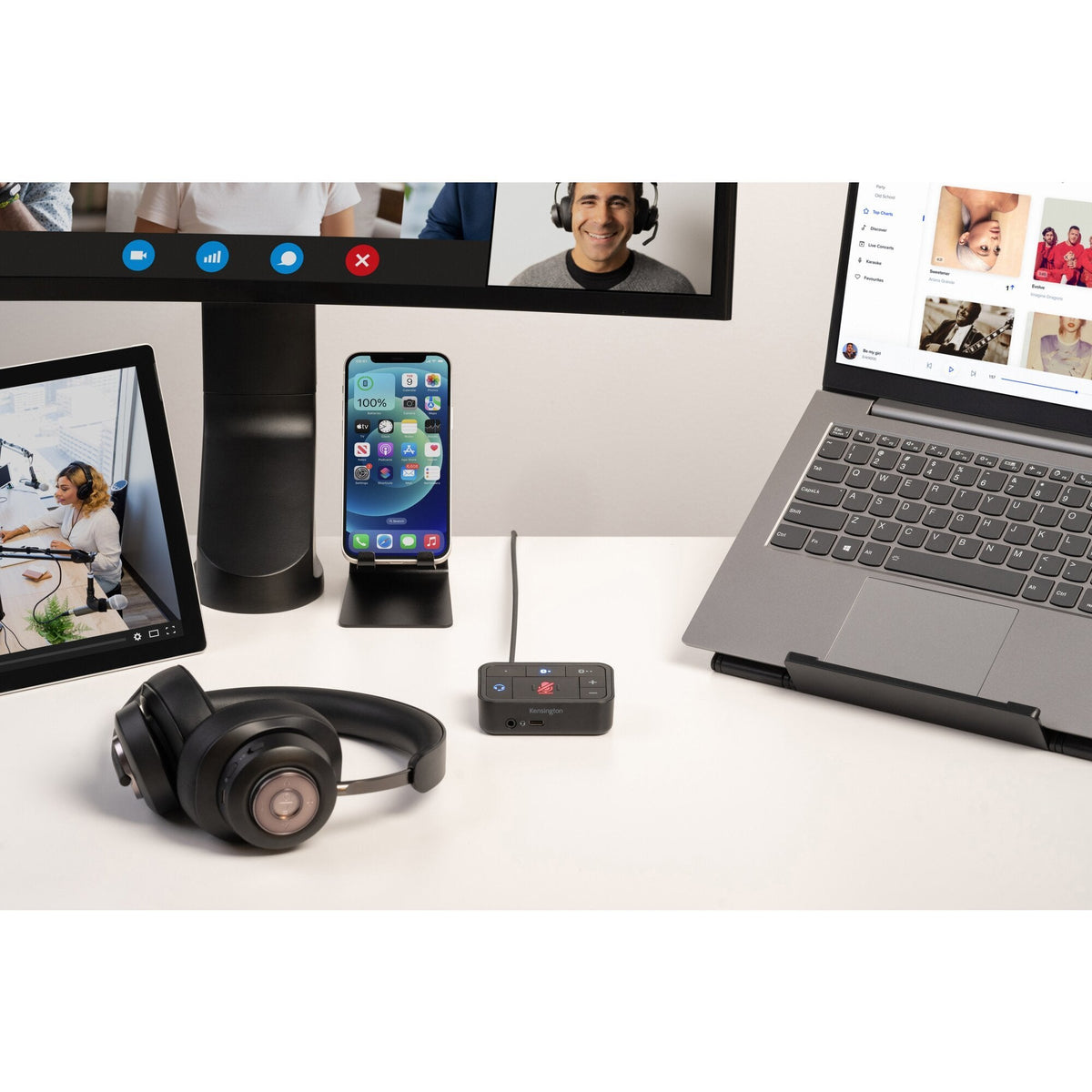 Kensington Space-Saving Single Monitor Arm