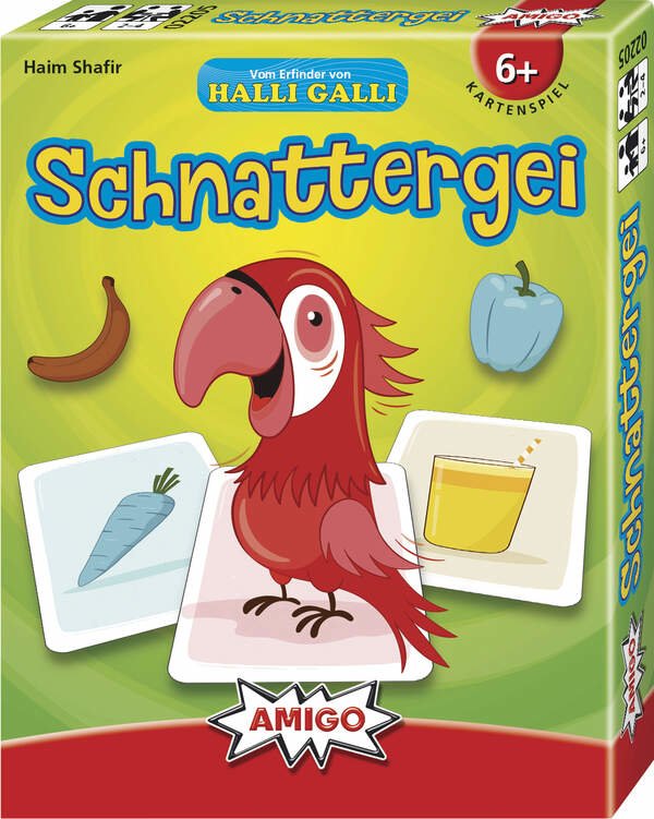 EAN 4007396022056 - Amigo 02205 juego de tablero Schnattergei 15 min Juego De Cartas Táctico imagen 1