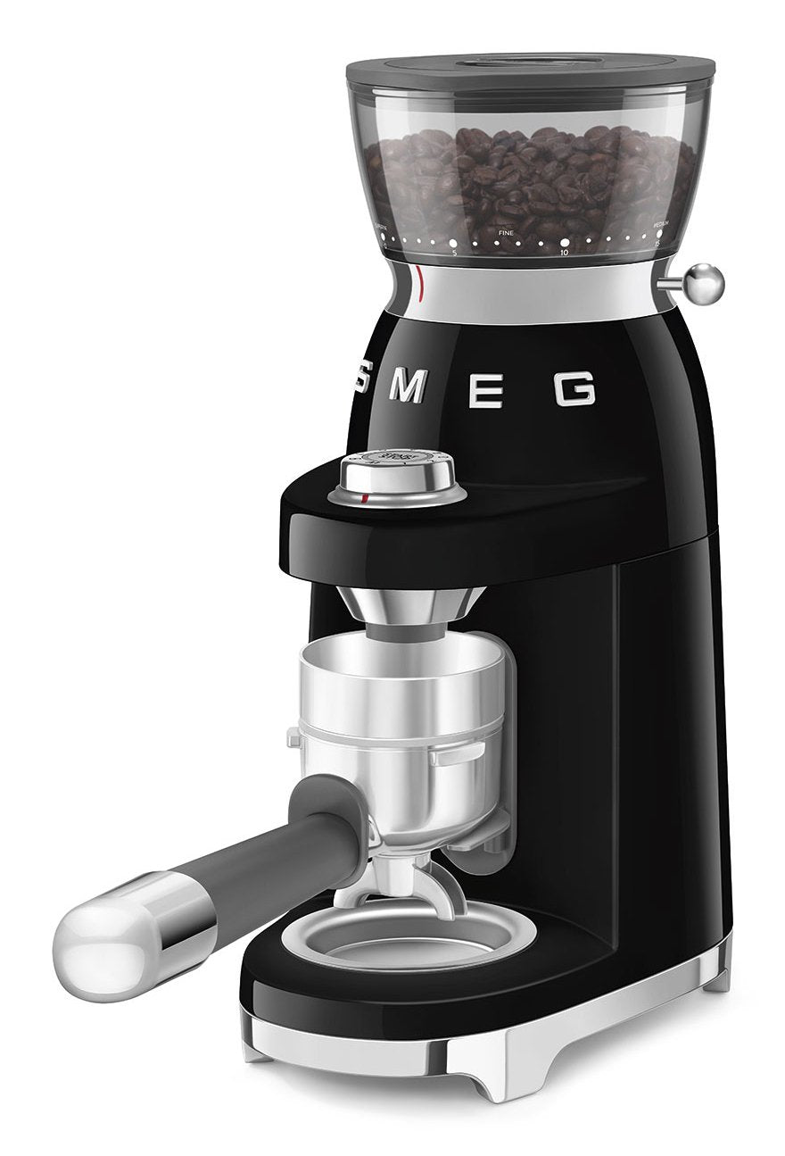 Smeg Kaffeemühle Cgf03bleu, 15 Mahlgrade, 240g Bohnenbeh., 150w, Negro