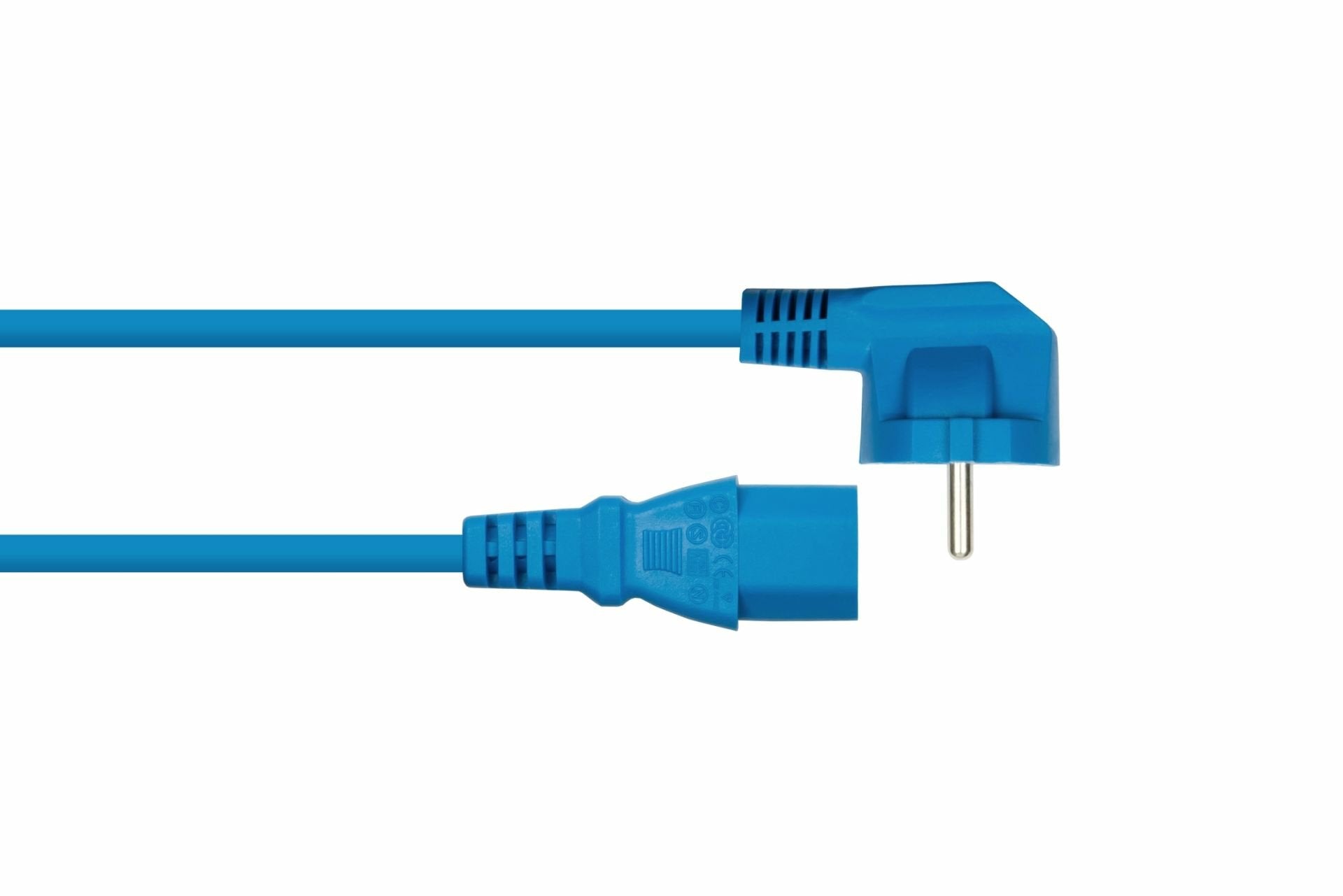 EAN 4066857002235 - Kabelmeister SK0130-B030 cable de transmisión Azul 3 m Enchufe tipo E+F IEC C13 imagen 2