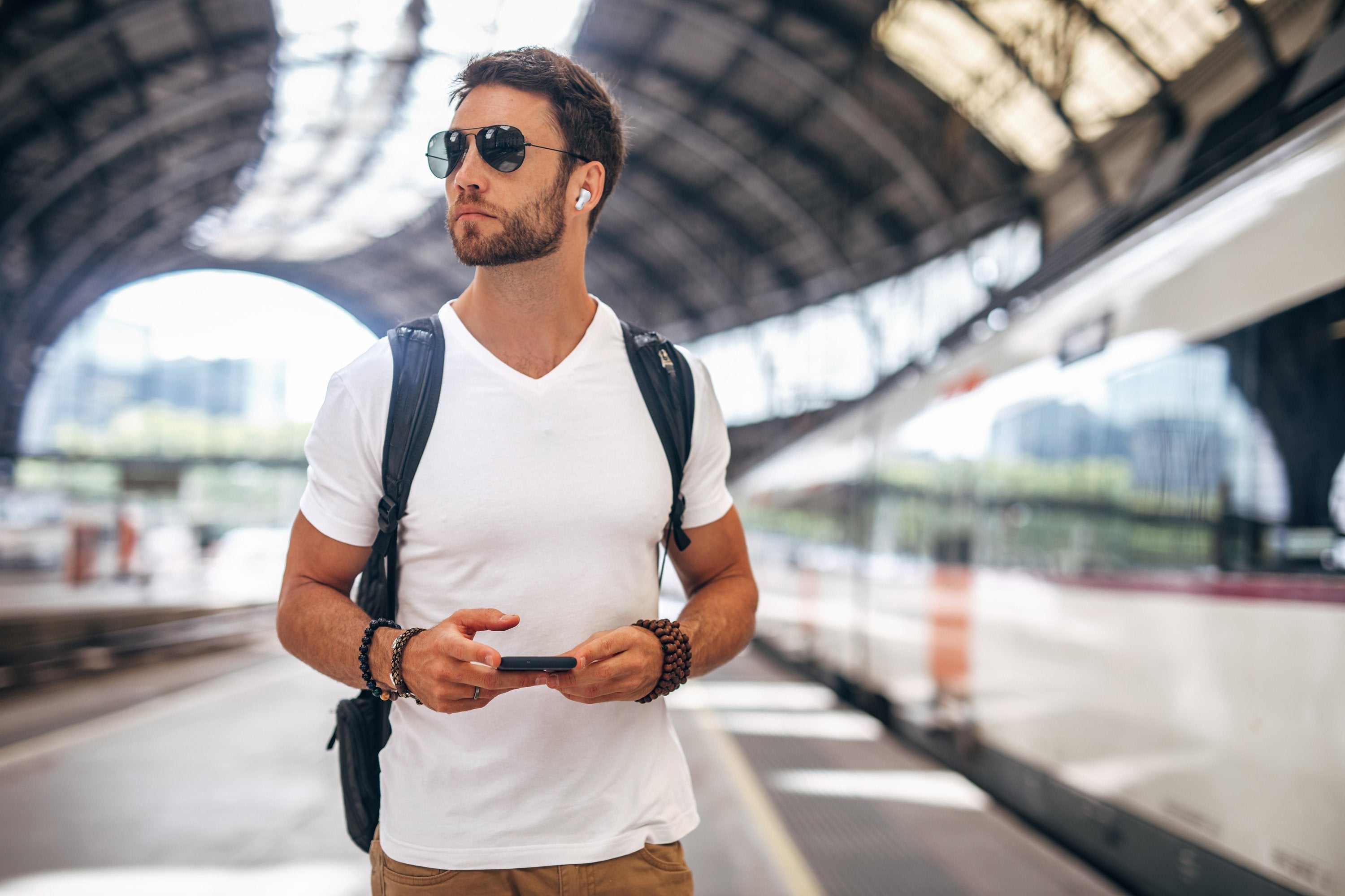 Auriculares Jvc Ha-A7t-We Coconut White