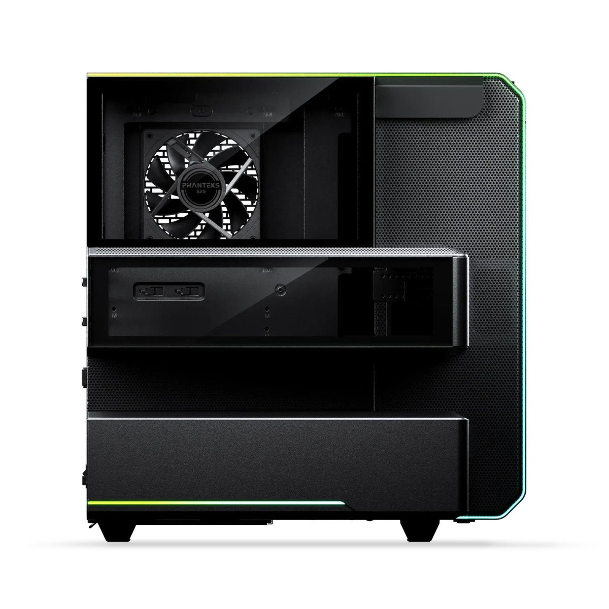 Caja Semitorre Atx Phanteks Ex5 Rgb (Negro)
