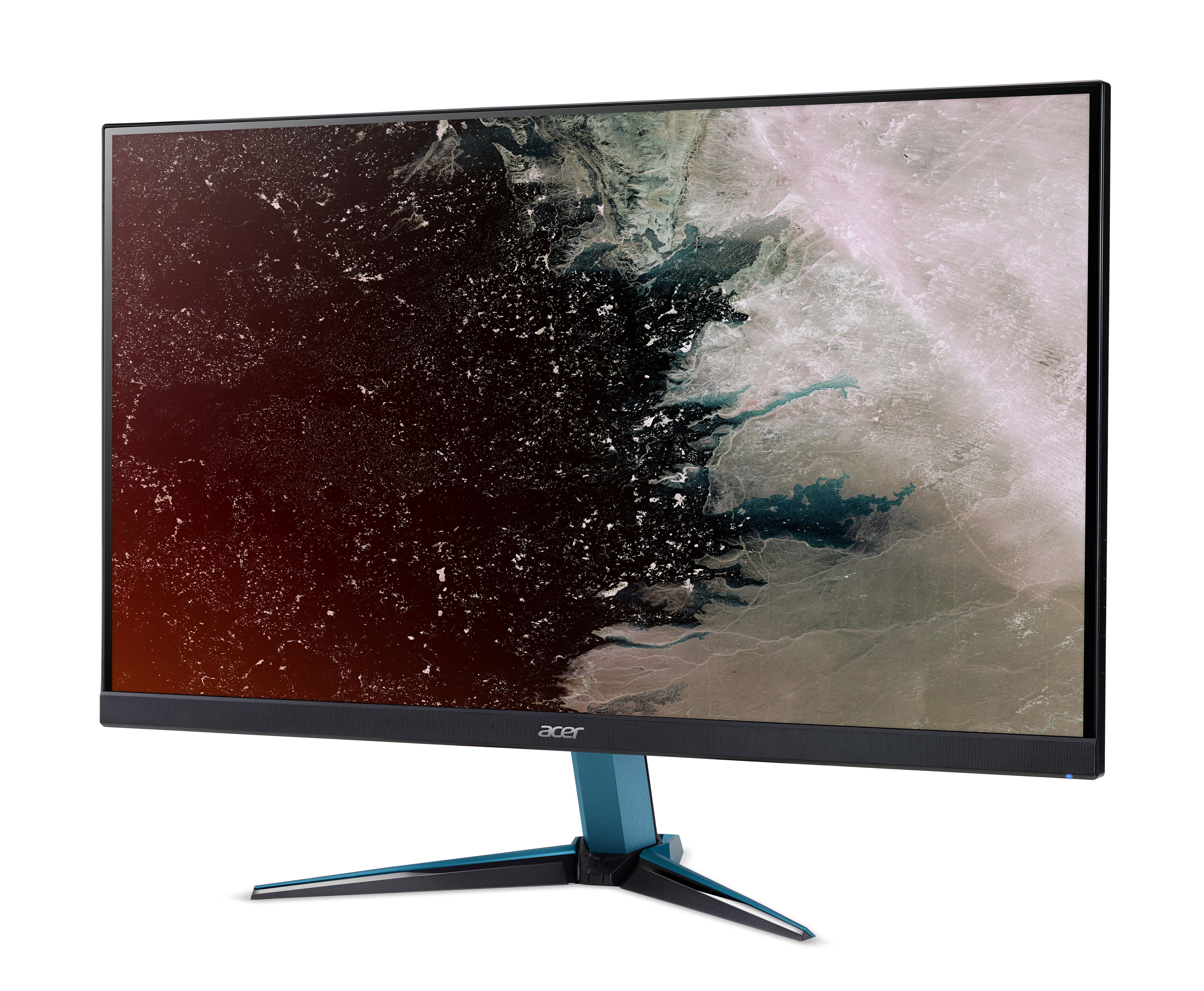 Monitor Gaming Acer Nitro Vg271um3, 27" Negro/Azul, Qhd, Amd Free-Sync, Ips, Panel De 180 Hz)