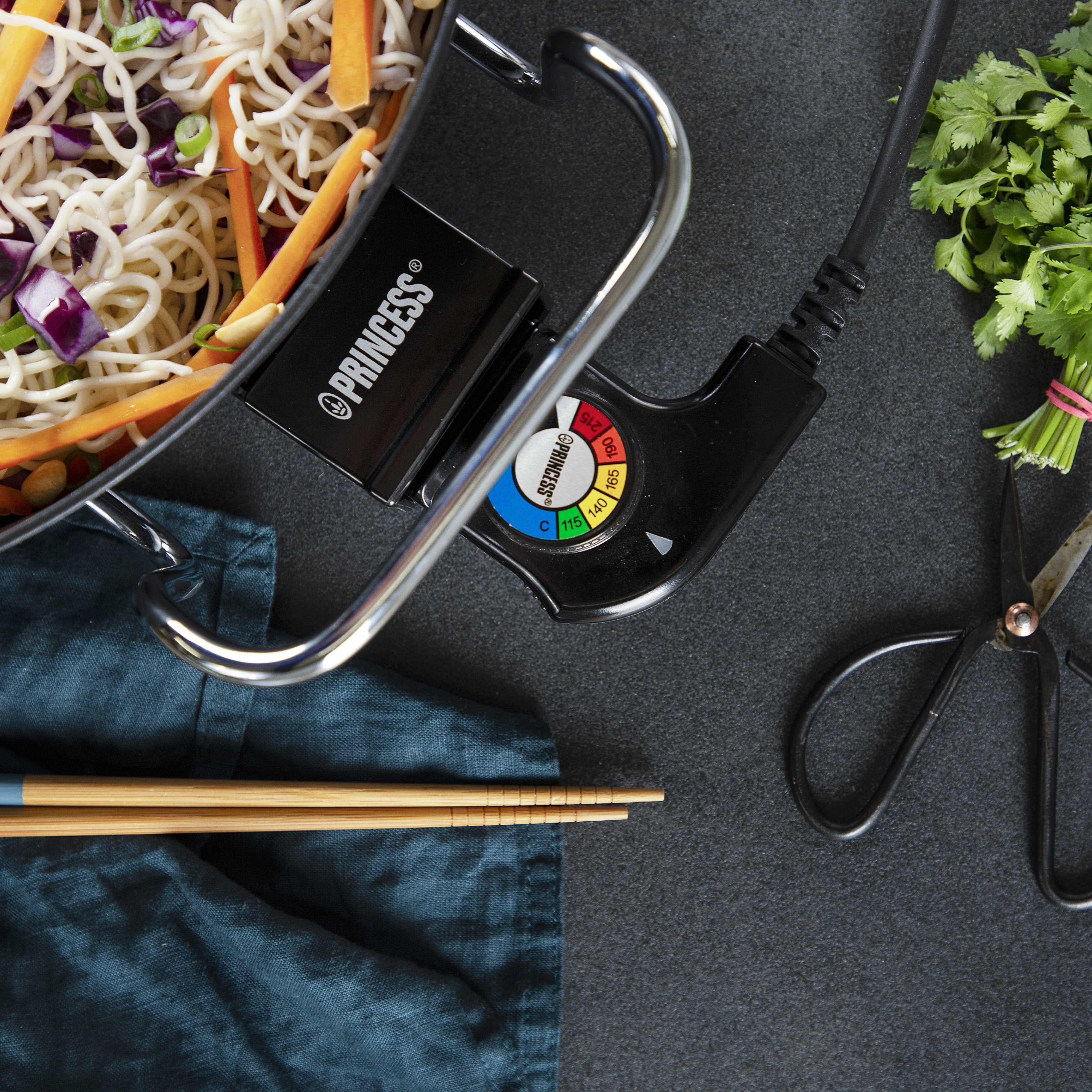 Cazuela Eléctrica Princess Multi Wonder Chef Pro 162367 Ø35cm 1800w