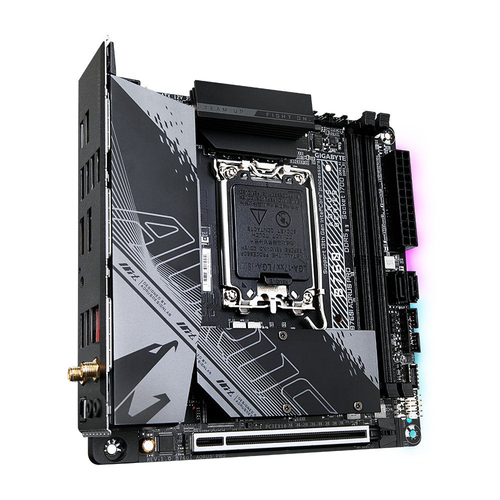 Placa Base Gigabyte B760i Aorus Pro B760,S1700,Mitx,Intel