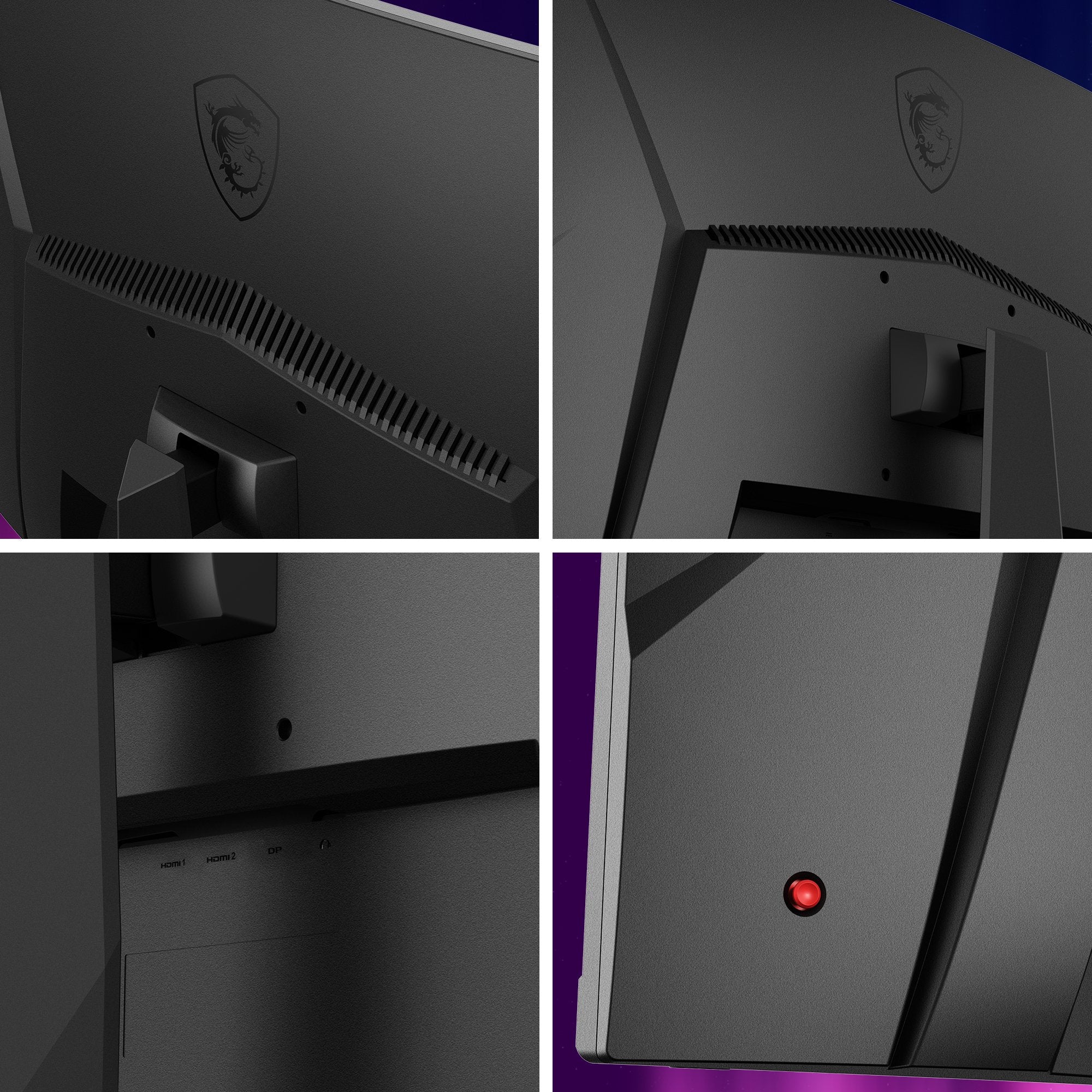 Monitor Gaming Msi Optix G32cq4de E2 31,5" Negro, Qhd, Amd Freesync Premium, Va, Hdmi, Displayport, 170 Hz, Panel De 170 Hz) 9s6-3db51t-022