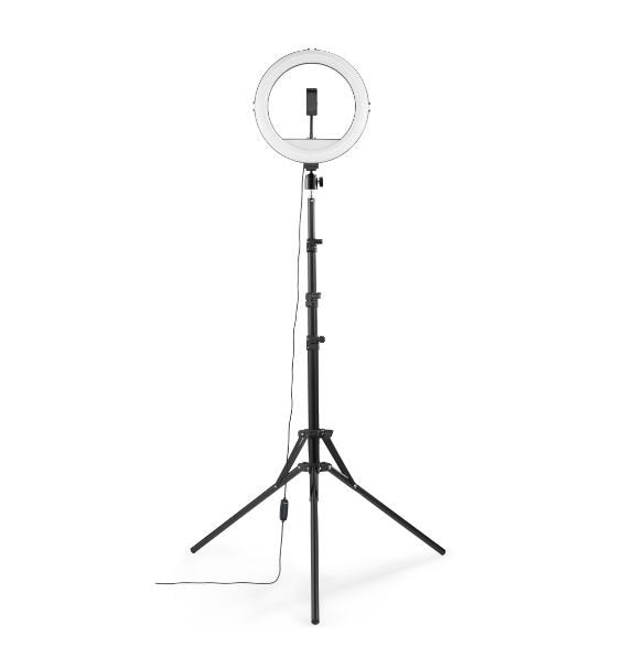 Hama Spotlight Steady 120 Ii Led Ringlight For Smartphone