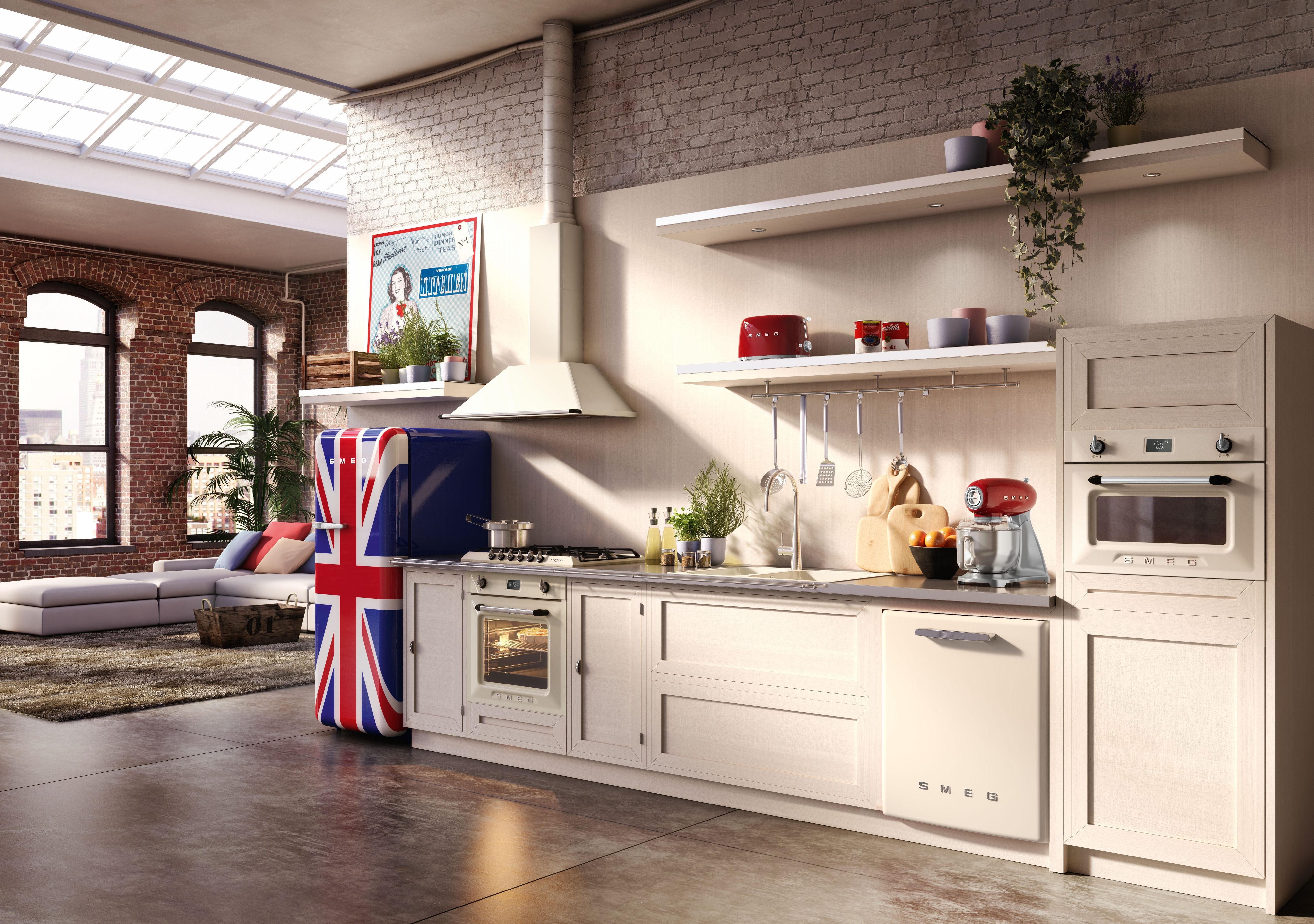 EAN 8017709186968 - Smeg TSF01RDEU tostadora 6 2 rebanada(s) 950 W Rojo imagen 12