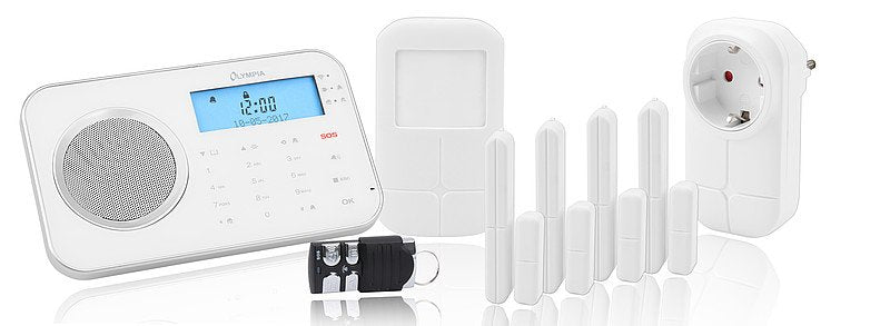 Sistema De Alarma Olympia Prohome 8762 Wlan/Gsm, Blanco