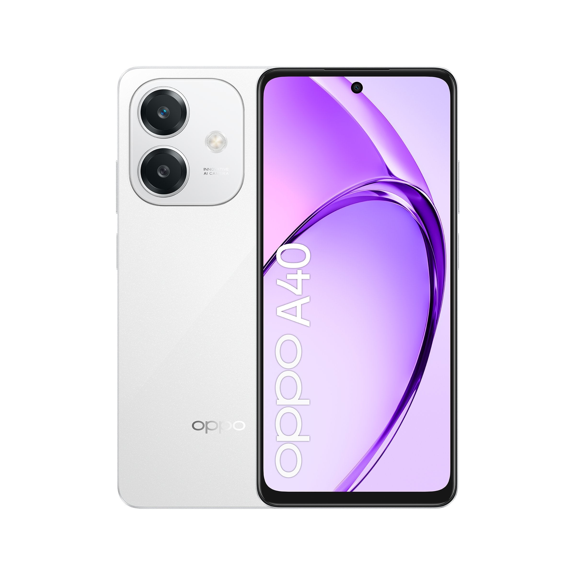 Smartphone Oppo A40 6.72" Hd+ 128gb 6(+6)Gb Starlight White