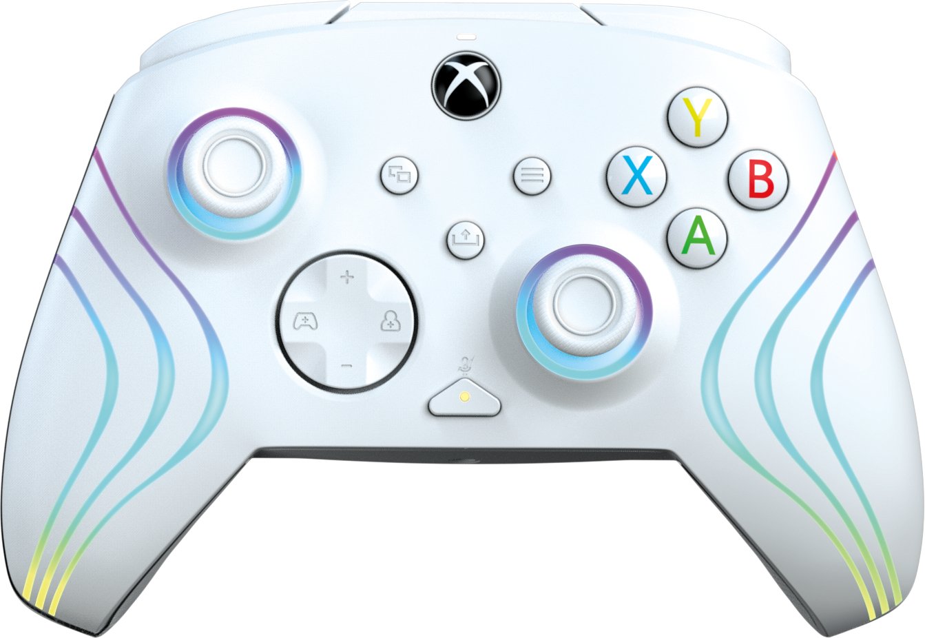 Controller Wired Afterglow Wave Blanco