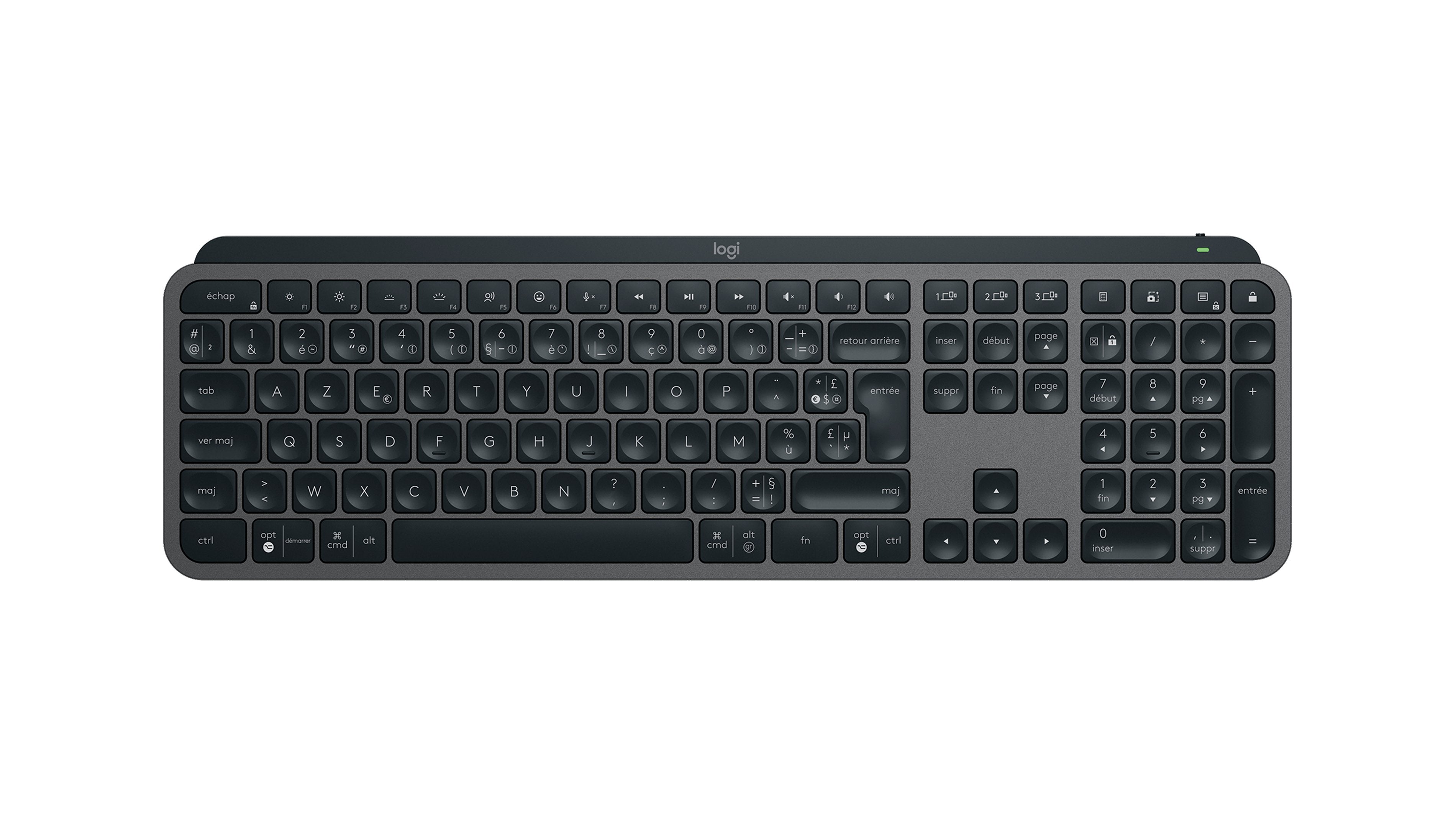 EAN 5099206112261 - Logitech Master 920-011568 teclado Universal Bluetooth AZERTY Francés Grafito imagen 5