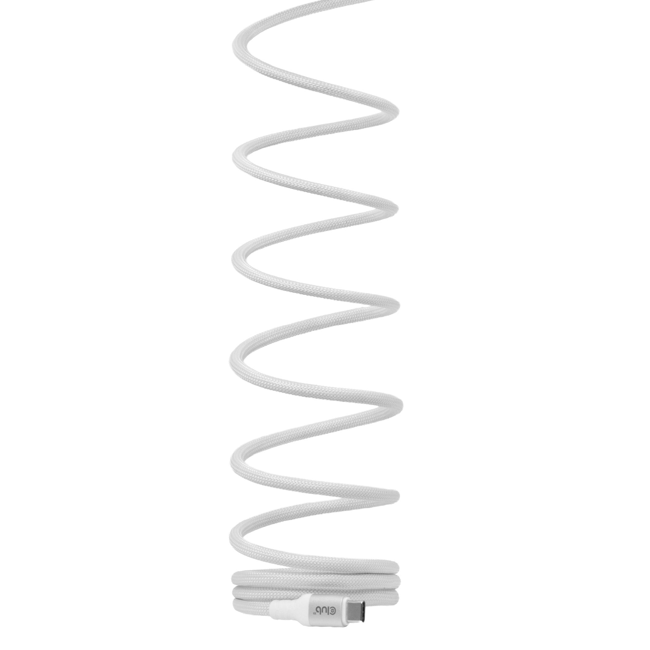 EAN 8719214473617 - CLUB3D CLUB 3D USB-C Magnetic-Coil Cable White cable USB 2 m USB C Blanco imagen 5