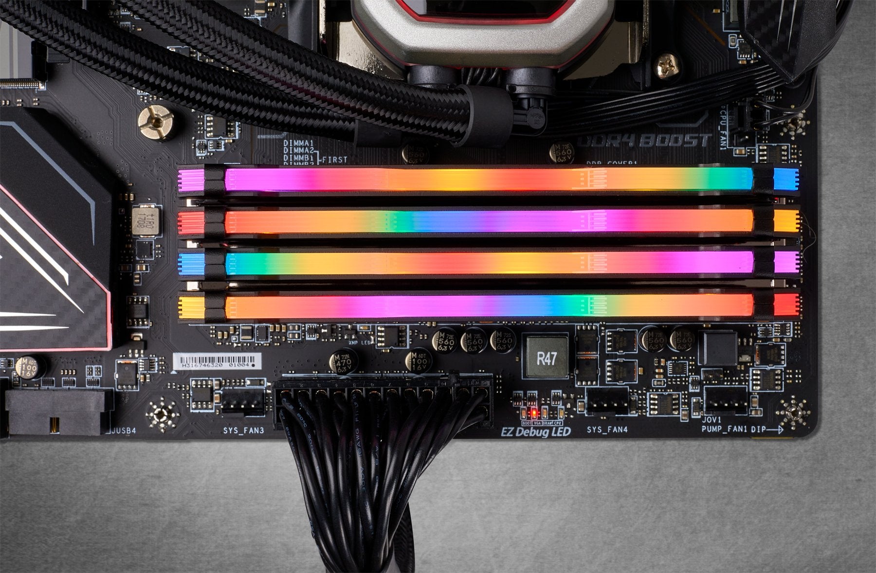 EAN 840006623311 - Corsair Vengeance RGB Pro CMW64GX4M4E3200C16 módulo de memoria 64 GB 4 x 16 GB DDR4 288-pin DIMM imagen 7